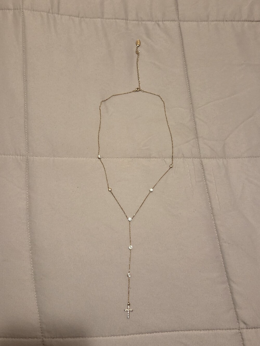 Gold Cross Necklace